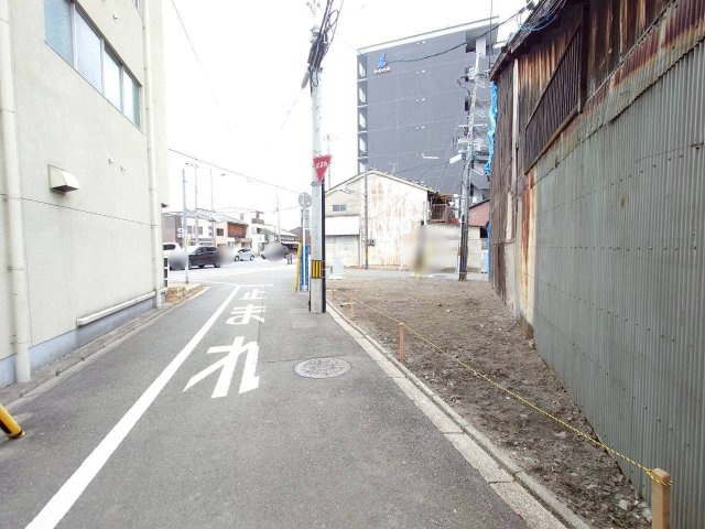 【前面道路含む現地写真】 | 南区唐橋川久保町 | 西側