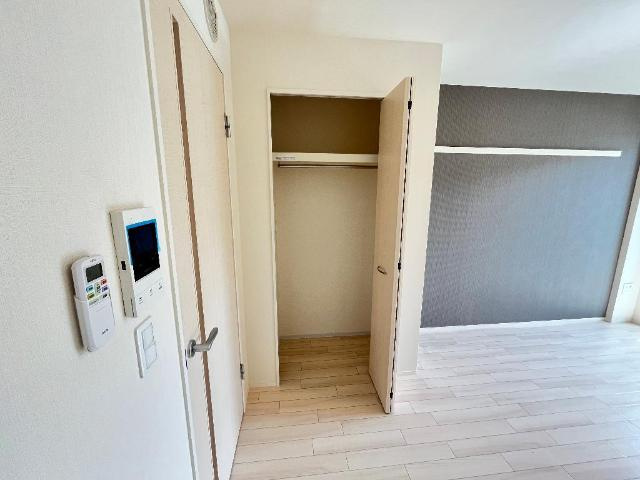 坂戸市関間4丁目アパート新築工事の収納|クローゼット（イメージ）