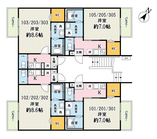 (仮称)キャメル新狭山3の間取り|イメージ写真