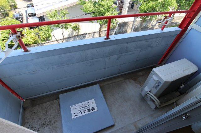 モンテメール学園前のバルコニー