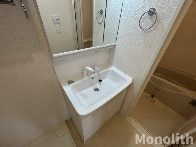 ミッテ１号館の洗面所