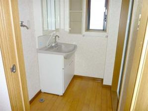 亀幸園ハイツ【キャッシュバック対象物件】の独立洗面台|独立洗面化粧台付き