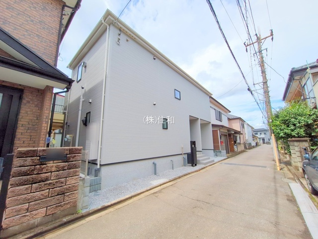 【新築分譲住宅】川越砂新田3丁目24-1期　の前面道路含む現地写真