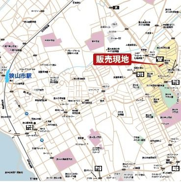 狭山市狭山台2丁目狭山台団地の地図