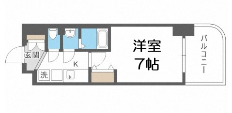 【間取り】 | Luxe西長堀