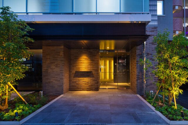 アーバネックス文京本郷のエントランス