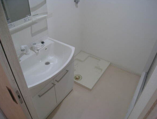 リバーサイドハイツの洗面所