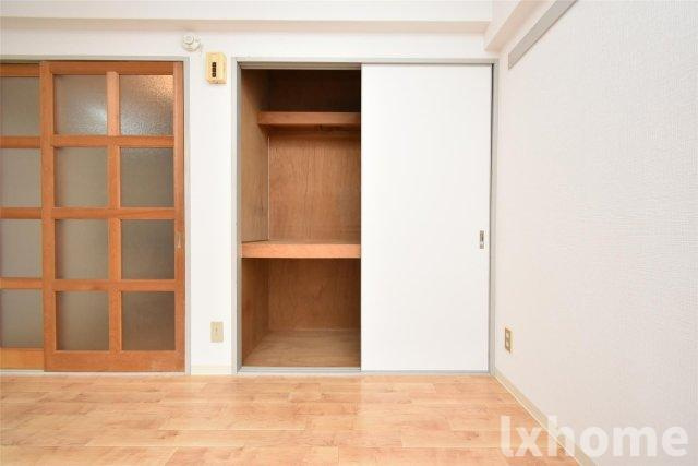 本丸ハイツの収納|専用の収納スペースです