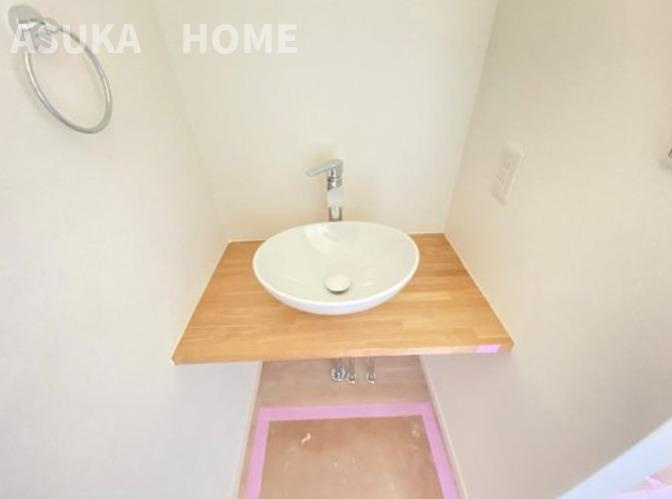 神奈川県横浜市都筑区川和町 戸建ての洗面所