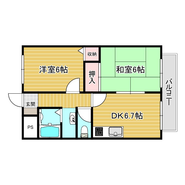 コンフォールの間取り