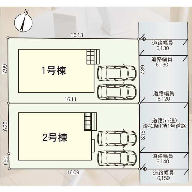 北九州市八幡西区小嶺台　第３の区画図| 