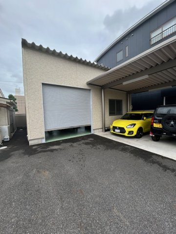 山田様倉庫の外観
