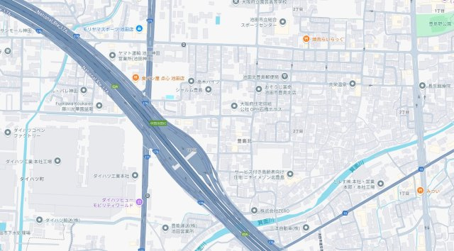 5日(土)6日(日)現地ご見学可能！　池田市豊島北　限定1邸の地図
