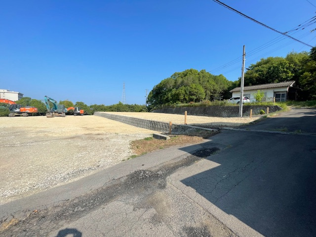 三木町池戸　土地の外観