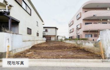 練馬区西大泉４丁目　新築住宅　限定１棟の前面道路含む現地写真