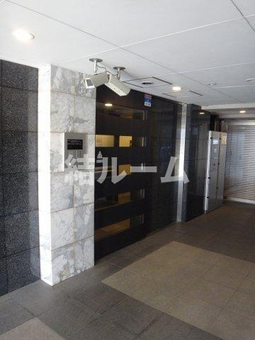 板橋区坂下１丁目の賃貸マンションのエントランス