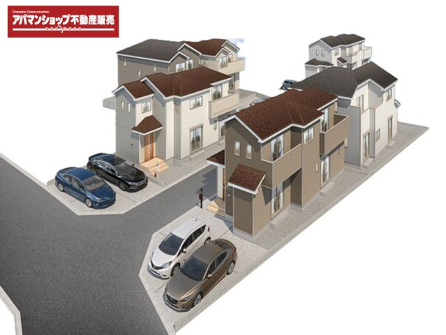 【外観パース】 | 沼津中沢田Ⅰ 新築建売分譲住宅 建物＋土地 TW05759 | 沼津市中沢田　外観パース