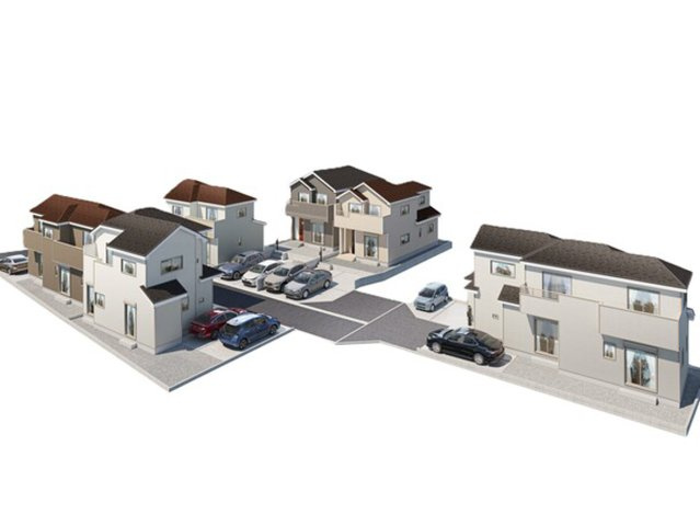 【外観パース】 | 沼津中沢田Ⅰ 新築建売分譲住宅 建物＋土地 TW05759 | 沼津市中沢田　外観パース