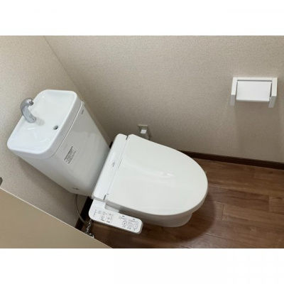 【トイレ】 | 奈加乃内ハイツ1 | 落ち着いたトイレです