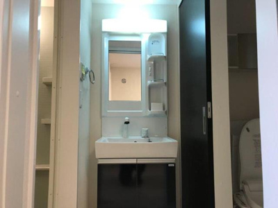 【洗面所】 | カルテット元今泉 | 洗髪洗面化粧台（イメージ）