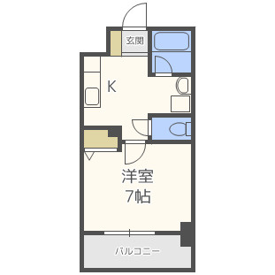 willDo難波wⅠの間取り