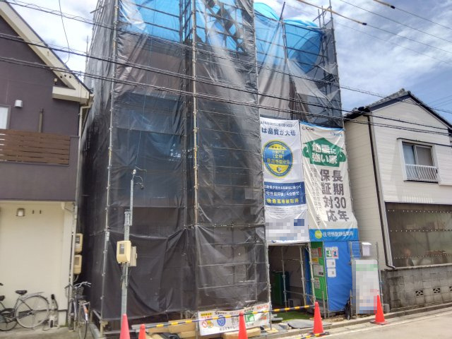 売新築戸建　静岡市駿河区向敷地４丁目の外観