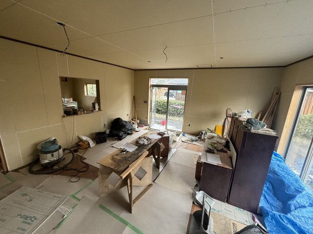 丹波市柏原町柏原　店舗住宅の居間・リビング