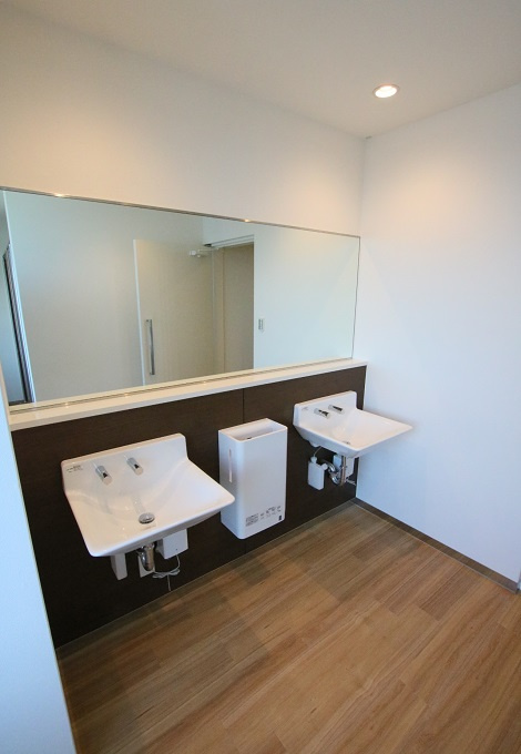 ルクスビルの洗面所