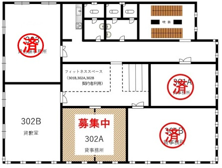 岡田ビルの間取り