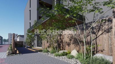 【エントランス】 | 【ペット共生・ZEHマンション】Maison de Mine Nagai Parc Est.・旭化成ヘーベルメゾンHEBEL HAUS