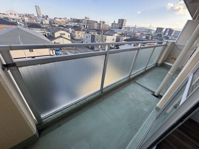グリーンハイム山口のバルコニー