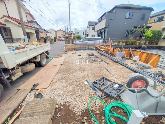 【新築分譲住宅】川越市諏訪町第5期の前面道路含む現地写真
