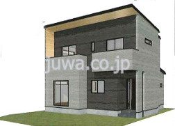 【新築分譲住宅】川越市諏訪町第5期の外観パース