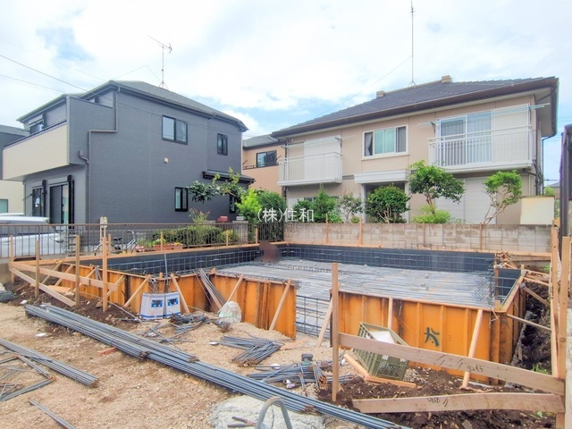 【新築分譲住宅】川越市諏訪町第5期の前面道路含む現地写真