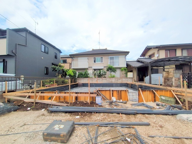 【新築分譲住宅】川越市諏訪町第5期の前面道路含む現地写真