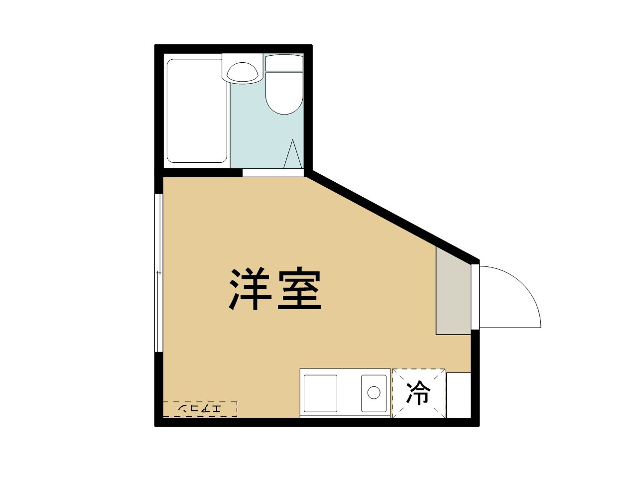 ほていビルの間取り