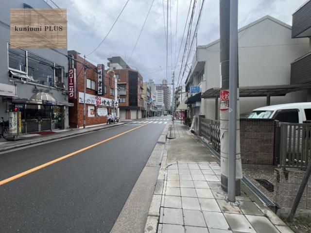 大阪市都島区高倉町3丁目の前面道路含む現地写真