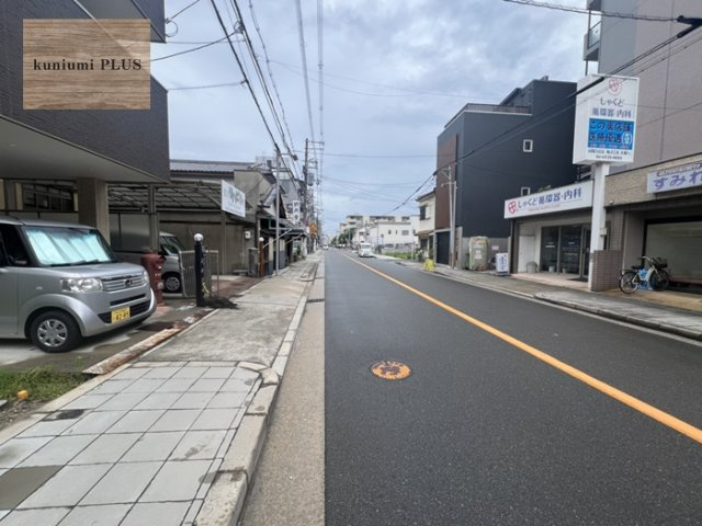 大阪市都島区高倉町3丁目の前面道路含む現地写真