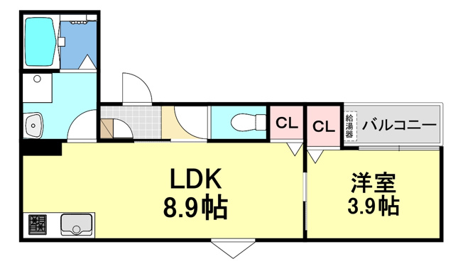 【間取り】 | LE COCON 半田Ⅴ