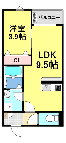 【間取り】 | LE COCON 半田Ⅴ