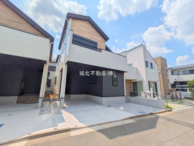 練馬区関町北5丁目 全2棟 1号棟の外観|堂々完成につきご内覧いただけます♪