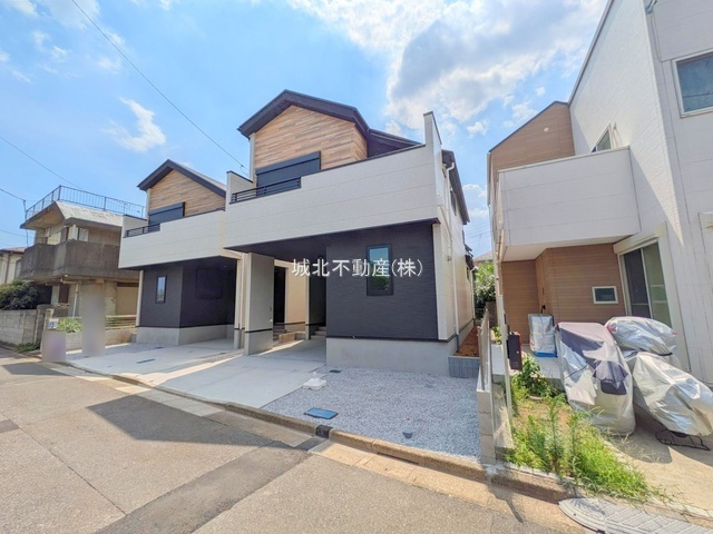 練馬区関町北5丁目 全2棟 1号棟の外観|堂々完成につきご内覧いただけます♪