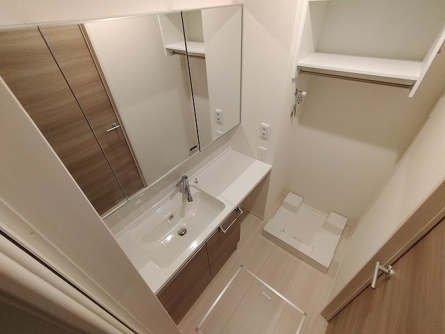 神戸市須磨区高倉町１丁目のアパートの洗面所|シャンプードレッサー