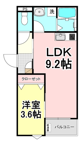 【間取り】 | LE COCON 江南Ⅱ