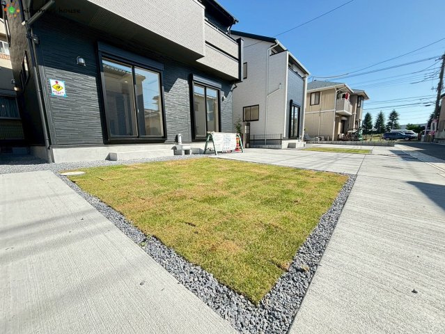 上尾市二ツ宮3期　新築戸建　ブルーミングガーデン03の庭