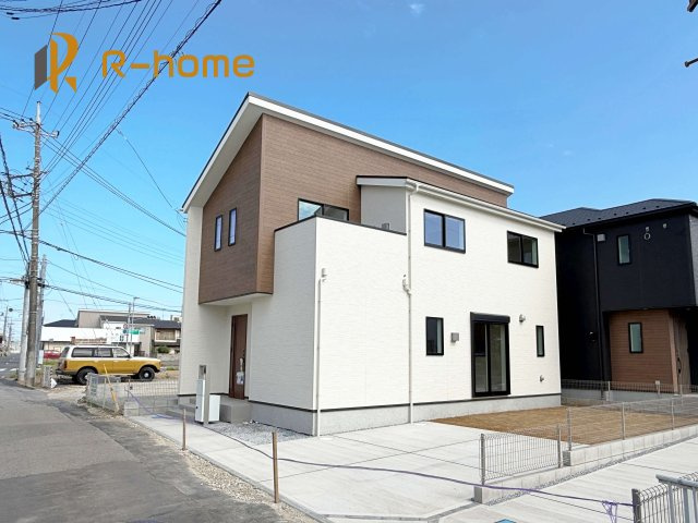 取手市青柳第2　新築戸建て　1号棟の外観|ご予約を頂ければ、『平日』はもちろん『早朝』や『夜間』もご見学可能です♪お気軽にお申し付けください♪