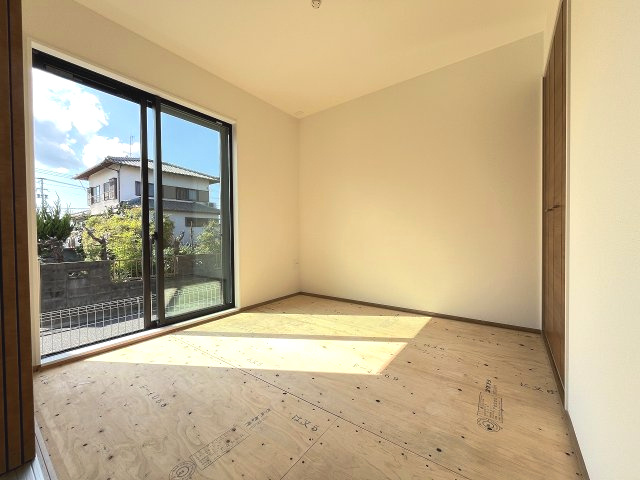 【和室】 | 糸島市板持1期・平屋　1号棟（全1棟）【仲介手数料無料・0円】 | 現地写真。1階和室です。