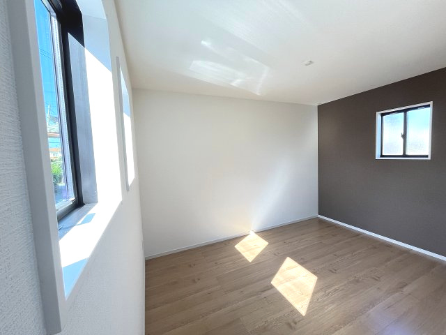 【寝室】 | 糸島市板持1期・平屋　1号棟（全1棟）【仲介手数料無料・0円】 | 現地写真。