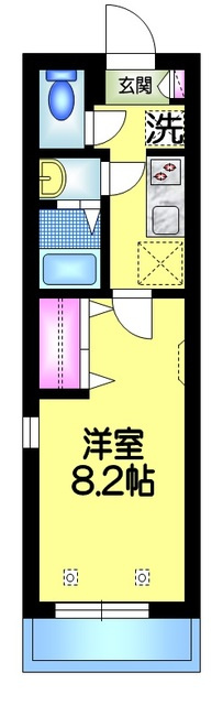 Ｚａｆｆｉｒｏ　ザッフィーロの間取り|★角部屋２面窓★