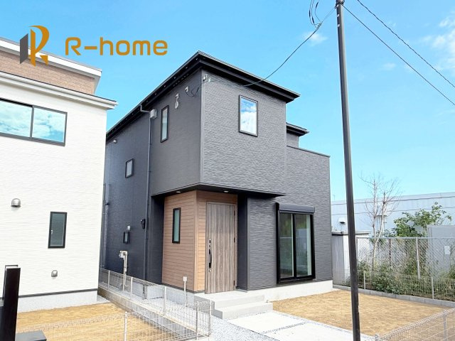 取手市青柳第2　新築戸建て　2号棟の外観|ご予約を頂ければ、『平日』はもちろん『早朝』や『夜間』もご見学可能です♪お気軽にお申し付けください♪